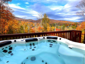 Beartopia hot tub views 2 primary suites